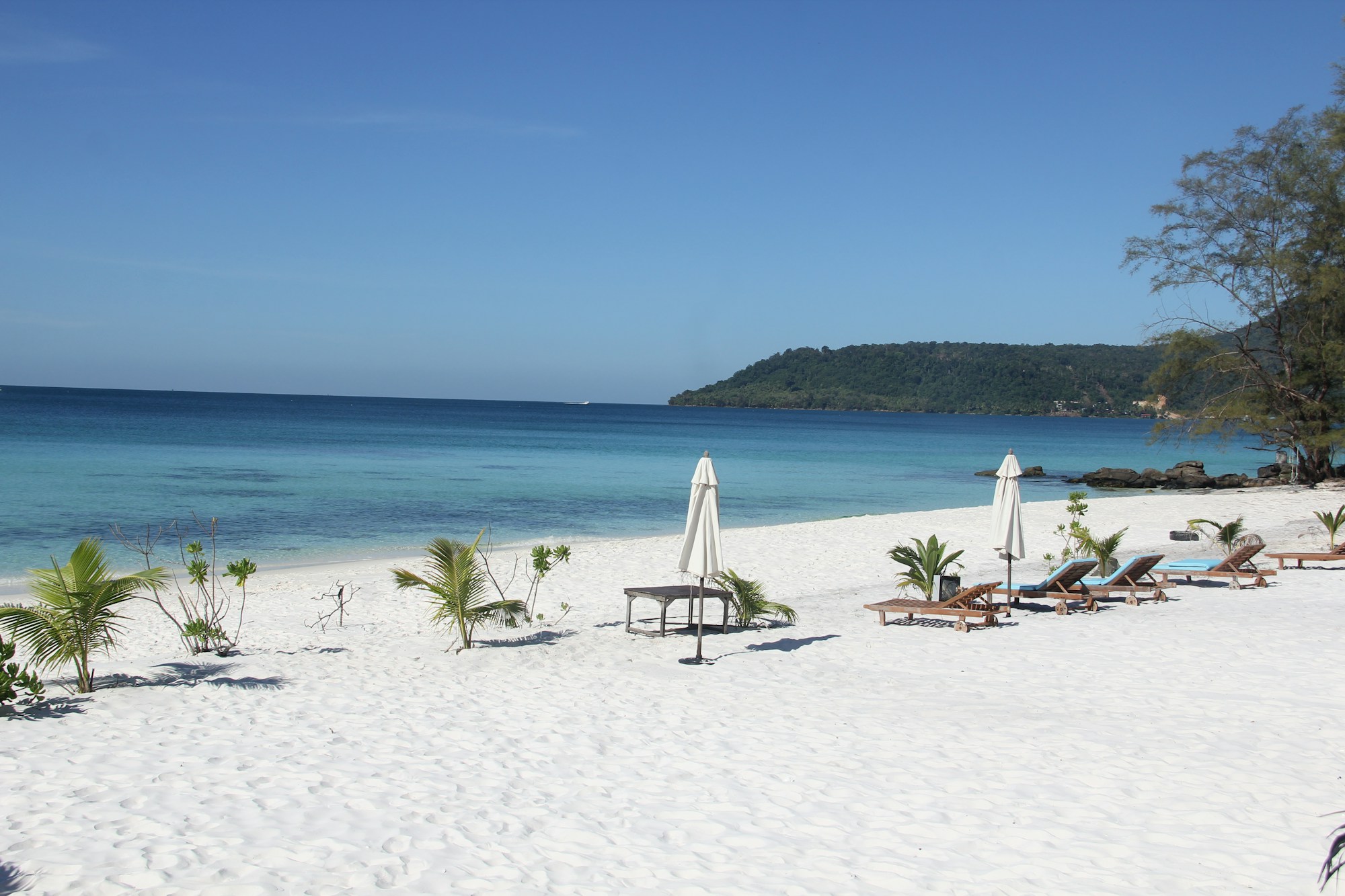 Long Beach sur l’île de Koh Rong, province de Preah Sihanouk